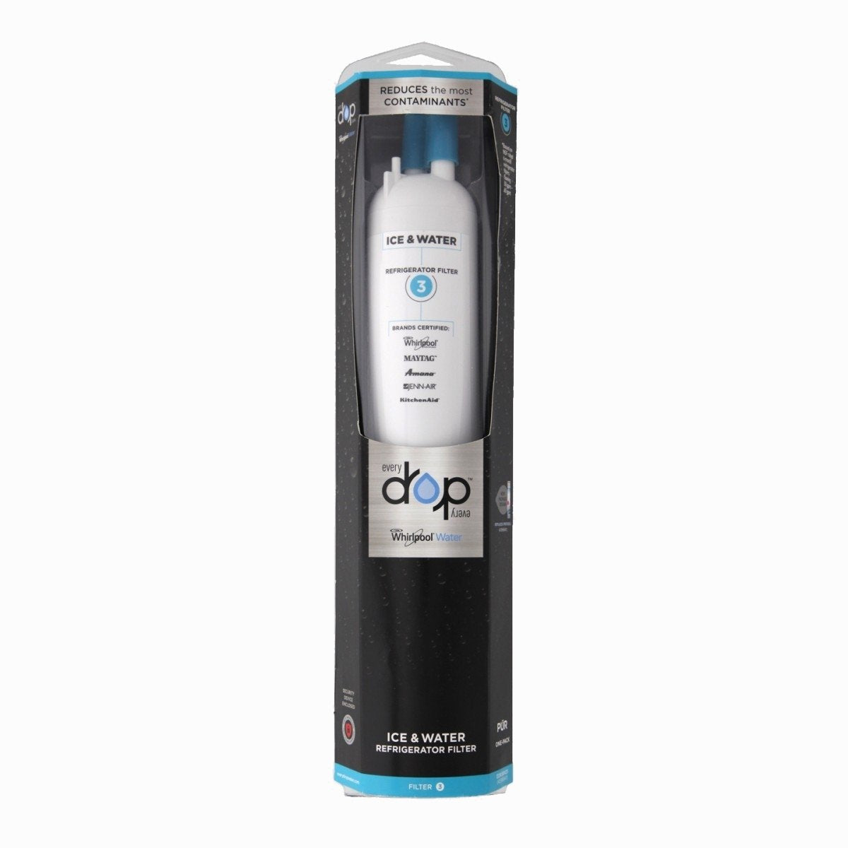 everydrop Push-In Refrigerator Water Filter 3 in the Refrigerator Water  Filters department at