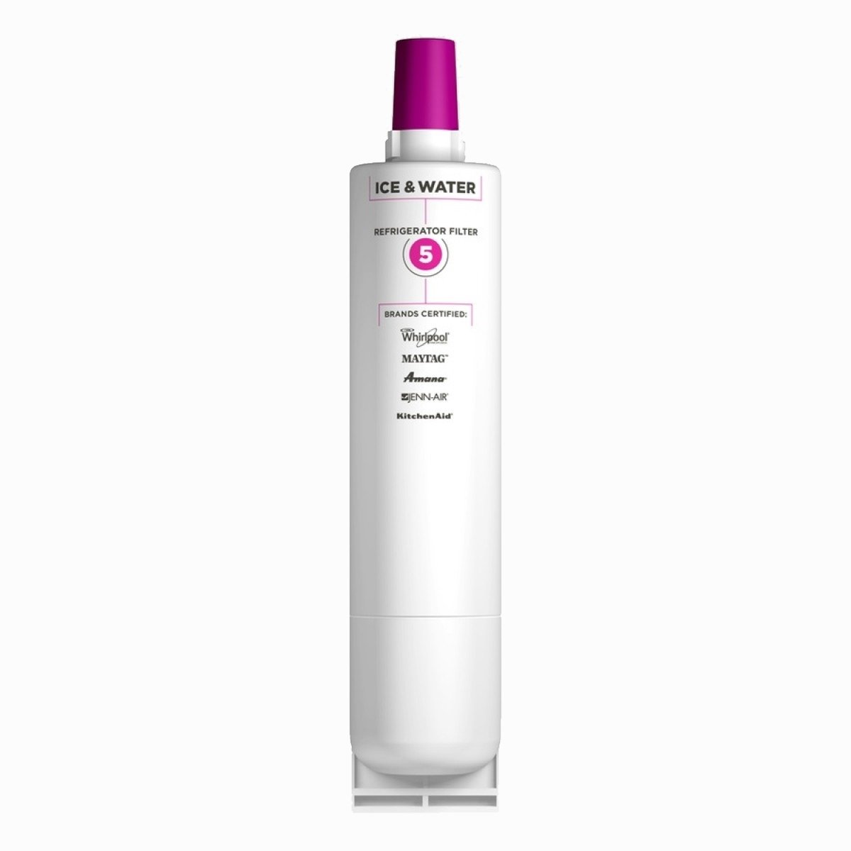 Replacement KitchenAid KBRC36FKS Refrigerator Water Filter - Compatible  KitchenAid 4396508, 4396509, 4396510 Fridge Water Filter Cartridge 